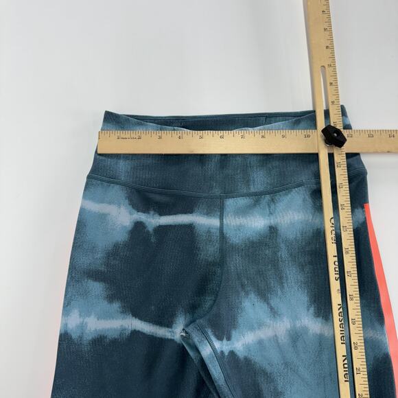 Nike Dri-FIT Leggings Womens Small Blue Tie Dye One Luxe Mid Rise Athletic Pants - Picture 6 of 8